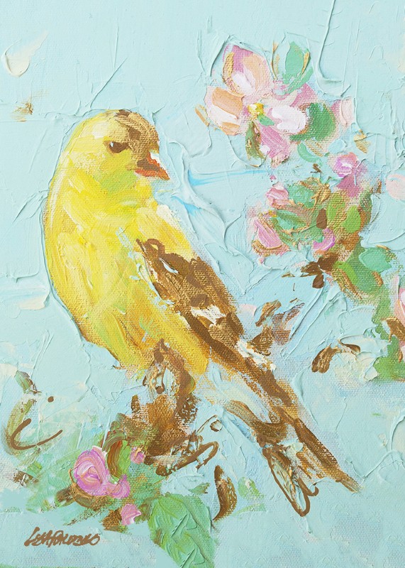 American goldfinch - Lisa Palombo