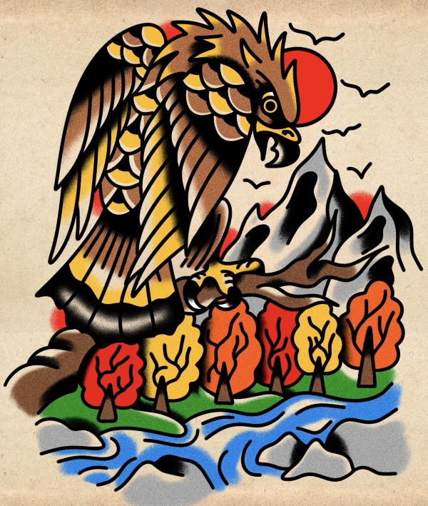 Golden eagle - Louis Caiafa